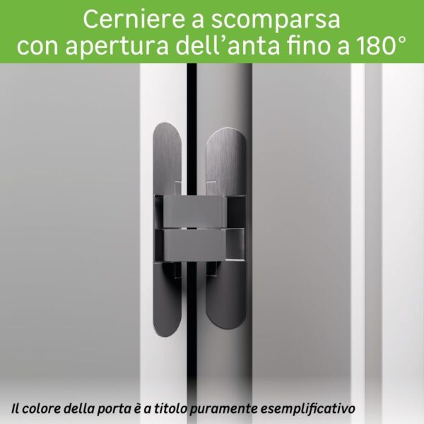 Porta da interno REVERSIBILE FRASSINO BIANCO / KENT 70 x 210 - Image 6