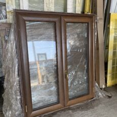 Finestra in Alluminio Effeto Legno