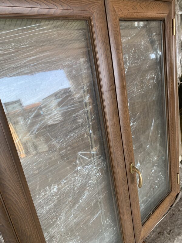 Finestra in Alluminio Effeto Legno