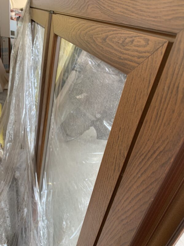 Finestra in Alluminio Effeto Legno