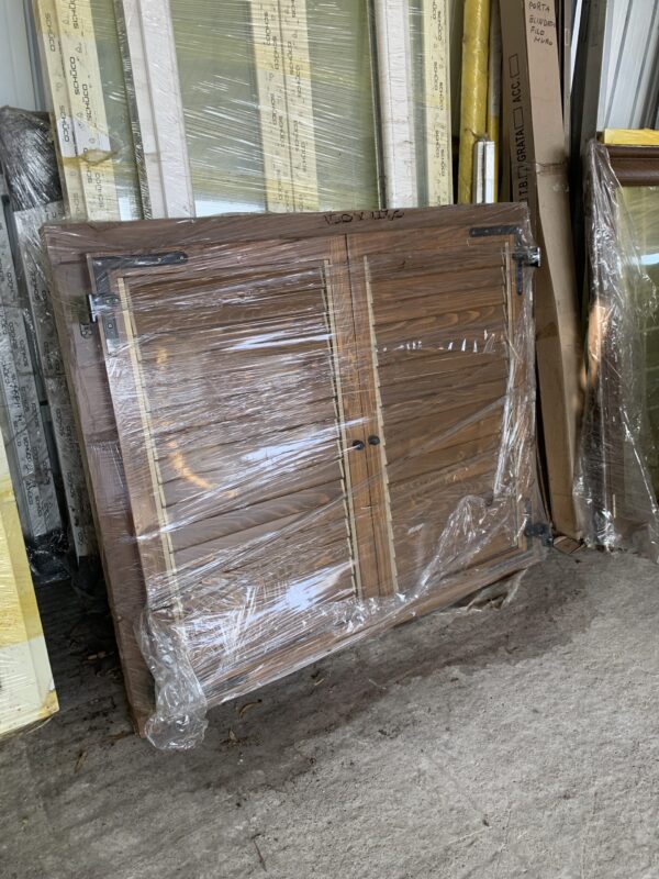 Finestra in legno combinata finestra + persiana spessore 65