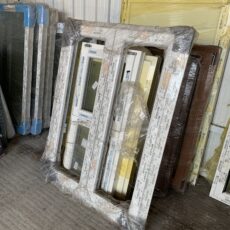 Finestra in PVC Bianco Liscio senza vetro